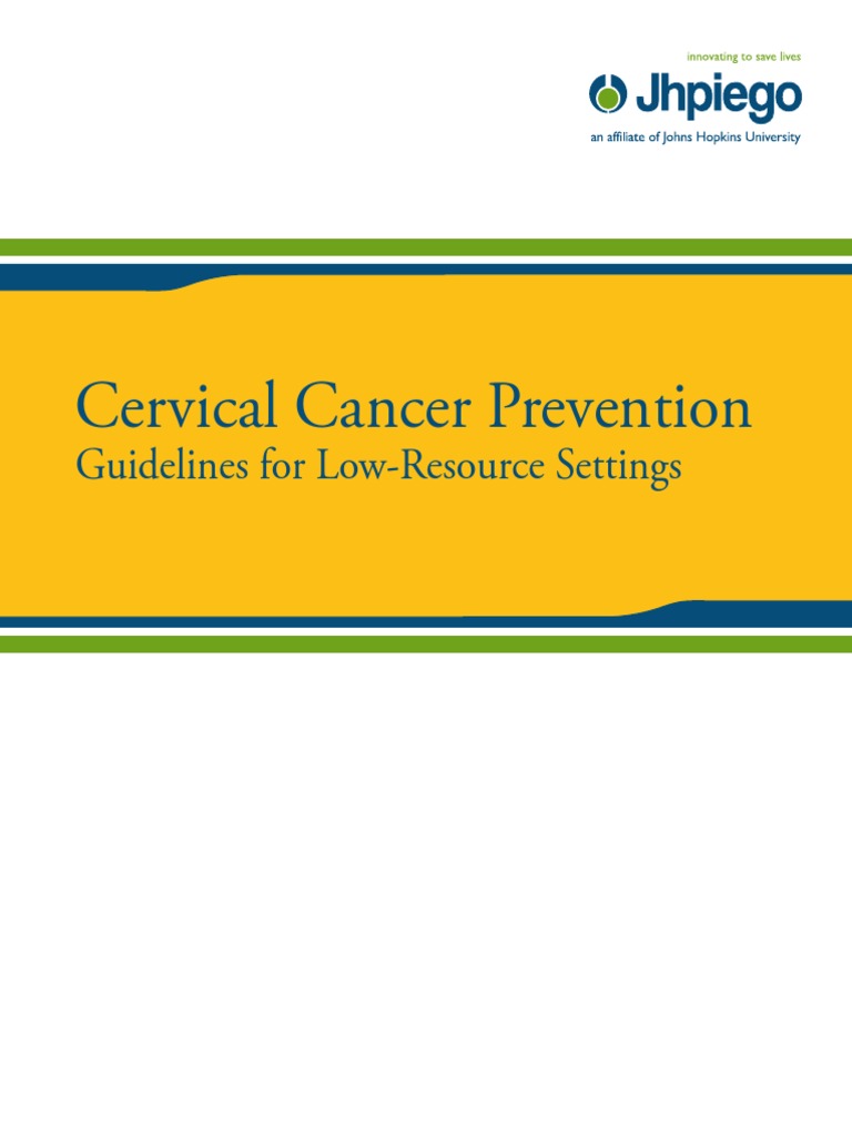 cervical cancer case study scribd