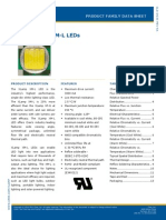 Cree Xlamp XM-L Leds: Product Family Data Sheet