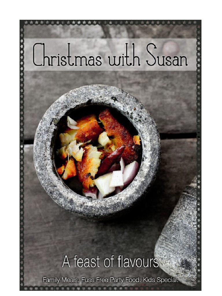 Christmas With Susan | PDF | Cooking | Cuisine