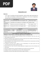 Prasanna Mechanical Engineer Resume