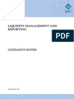 Liquidity Management and Reporting