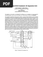 The ChemSep-COffdfdfCO Casebook - Air Separation Unit