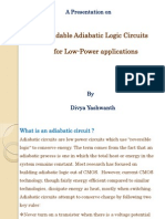 Cascadable Adiabatic Logic Circuits For Low-Power Applications