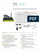 F7425 Gps+wcdma&hsdpa&hsupa&hspa+ Router Specification