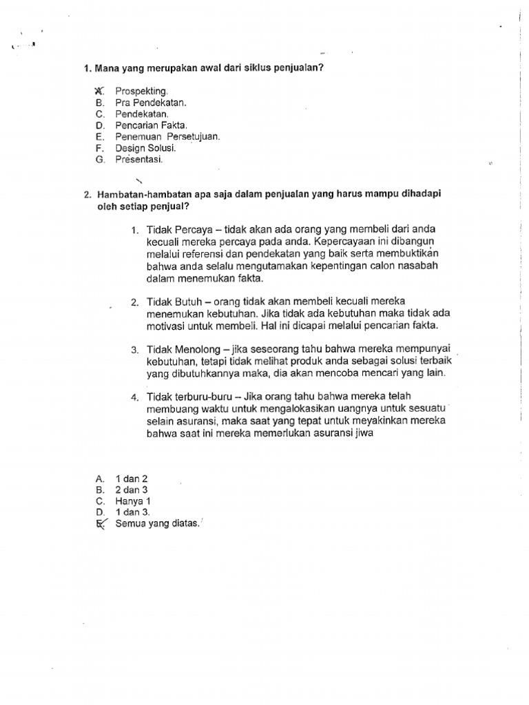 Latihan Soal Cpd 3