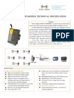 F8314 ZigBee+EDGE  IP MODEM TECHNICAL SPECIFICATION