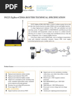 F8225_ZigBee+CDMA_ROUTER_SPECIFICATION