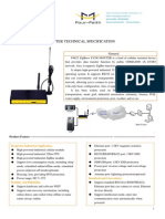 F8625_ZigBee+EVDO_ROUTER_SPECIFICATION