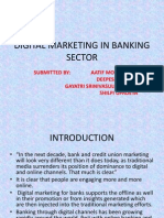 Digital Marketing in Banking Sector