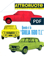 Alfa Romeo Giulia 1600 T.I. - Presentazione