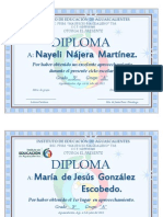 Diplomas 3er Ciclo