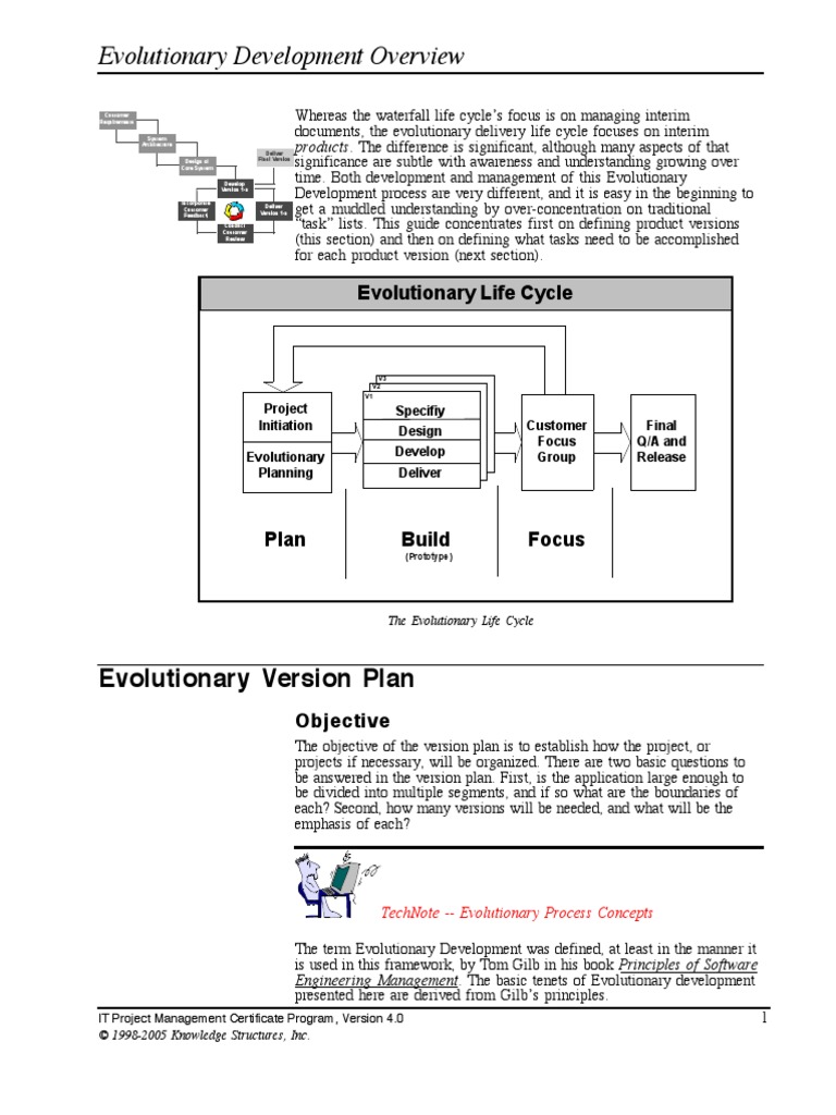 Evolutionary Development | PDF | Computers