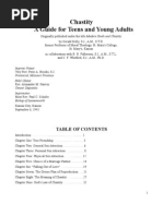 Chastity A Guide for Teens and Young Adults 