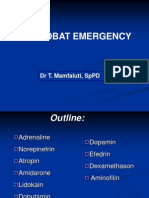 Obat-Obat Emergency: DR T. Mamfaluti, SPPD