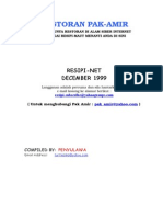 1999 - Resipi Bulan December ( Versi Office2000 )