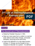 Slides 2.1 The Second Law of Thermodynamics and Entropy (Part I)