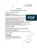 Guia de Vectores 1ro Medio