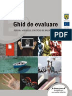 Ghid de Evaluare - Învăţământul Secundar