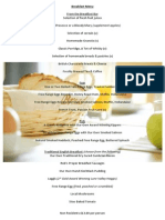 Breakfast Launch Menu PDF