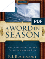 Word in Season Vol. 5 - R. J. Rushdoony