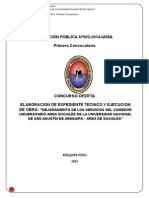 Licitación Pública Nº002 2014 Unsa