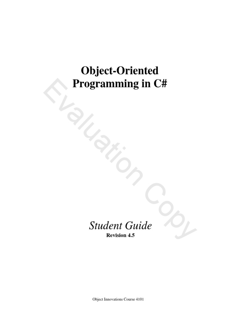 POO-C# | Method (Computer Programming) | Parameter (Computer ...