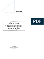 Eric Hobsbawm - Naciones y Nacionalismo Desde 1780