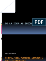 Clase VIII-De La Idea Al Guión