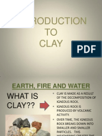 Introduction To Clay
