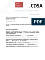 Cambio de Datos en Sistema Anterior PDF