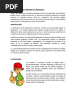 Accidentes Más Comunes en La Escuela