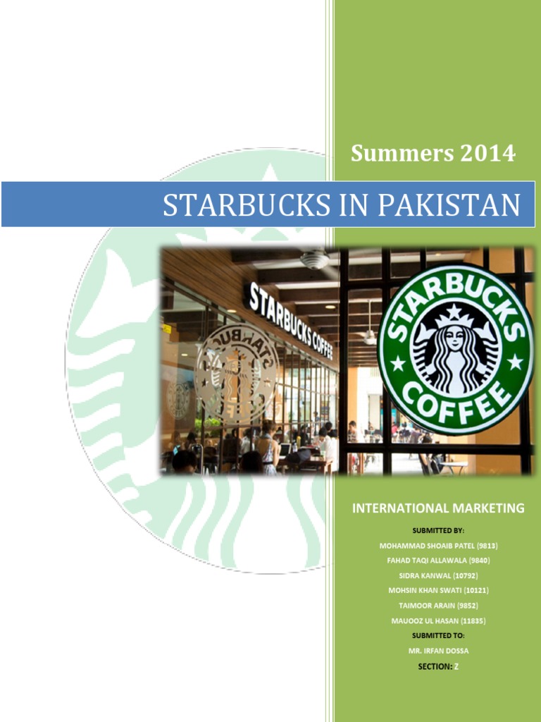 Starbucks Report Pdf Starbucks Coffeehouse