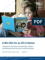 A Win-Win For An All-In Nation: Changing The Economics of Communities of Color and Improving Social Security's Long-Term Outlook