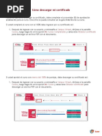 Download Cmo descargar mi certificado en Campus Virtual by CampusVirtualCCB SN237540035 doc pdf