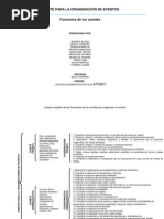 MAPA CONCEPTUAL ORGANIZACIÓN EVENTOS