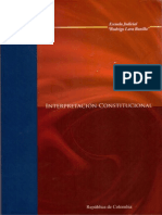 Interpretacion Constitucional - Diego Eduardo Lopez Medina PDF