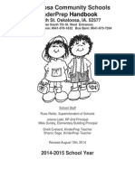 parent handbook 2014-2015