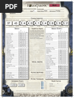 Rogue Trader Character Sheet Official Editable Web Quality PDF