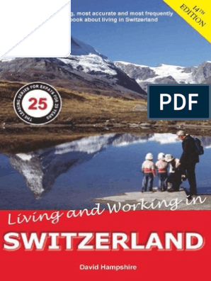 Living in Switzerland, PDF, European Economic Area