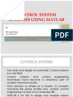 Control System Using Matlab 