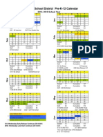 2014-15 BSD Calendar