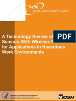 Smart Sensors With Wireless Networks for Applications in Hazardous Work Environments