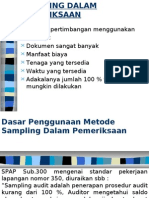 Sampling Dalam Pemeriksaan