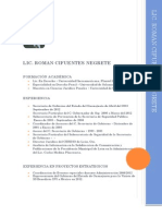 Curriculum de Roman Cifuentes PDF