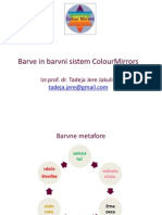 Barve in Barvni Sistem Colour Mirrors I