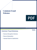 Common Fraud Schemes