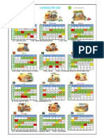 2014 Calendar with Indonesian Holidays