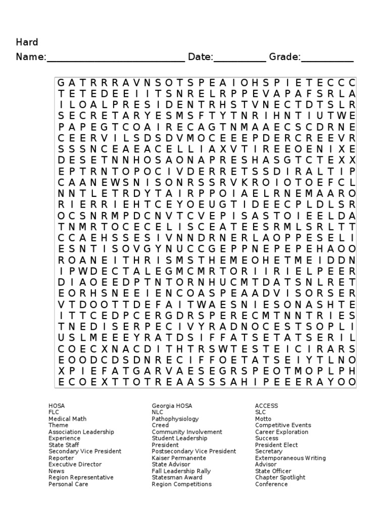 hard-word-search-hosa-2012