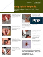 PHARM - Info - Opening A - Glass Ampoule PDF