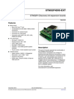 STMicroelectronics STM32F4DIS BB Datasheet PDF